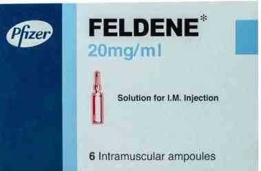 FELDENE 20 mg 3 amp | فلدين حقن عضل 20 مجم 3 امبول