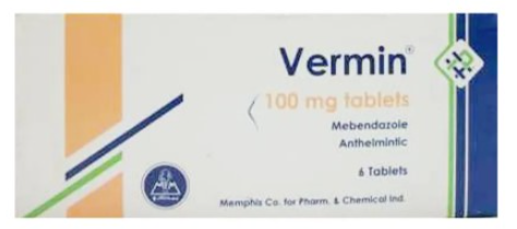 VERMIN 6 TAB | فيرمين شريط 6 قرص