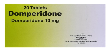 DOMPERIDONE 20/TABLETS | دومبيريدون 10مجم20قرص