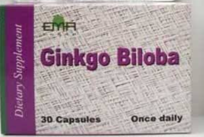 GINKGO BILOBA 30 CAP | جنكوبيلوبا 30 كبسوله