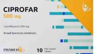 CIPROFAR 750 TAB | سيبروفار 750