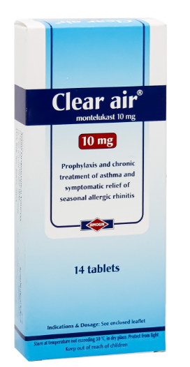 Clear air 10mg 14 tab | كلير اير 10 مجم 14قرص