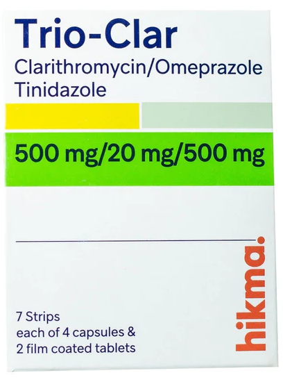 Trio-Clar cap. 7strip | Trio-Clar cap. 7strip
