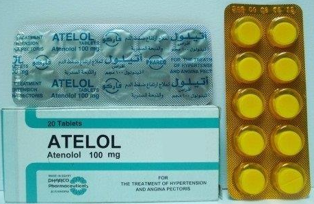 ATENOLOL 100mg 20tab | اتينو لول 100مج 20 قرص