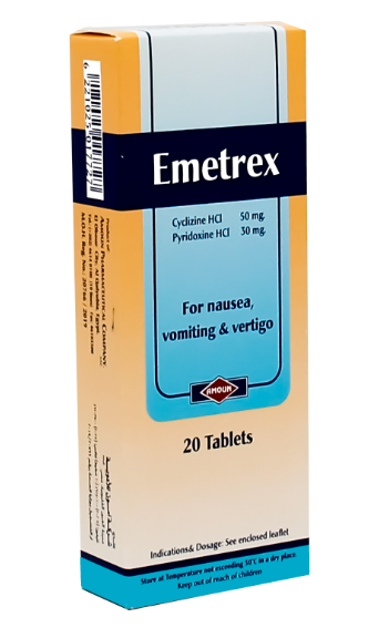 EMETREX 20tab | اميتركس 20 قرص