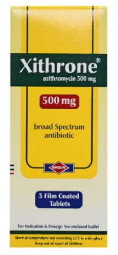 Xithrone 500mg-3Tablets | Xithrone 500mg-3Tablets