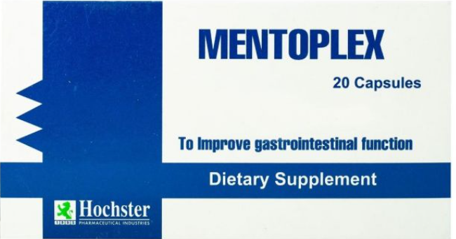 Mentoplex 20 caps | منتوبلكس 20 ك