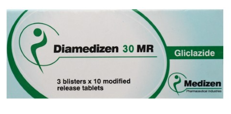 DIAMEDIZEN 30 MR 30 TABLETS | دياميدزين 30 ام ار 30 قرص