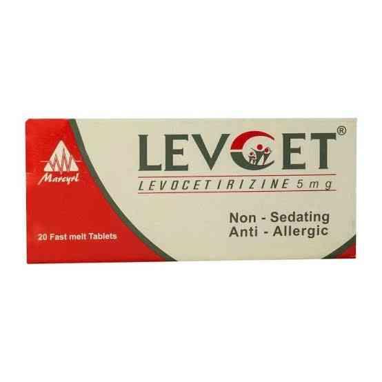 levcet 5mg 20 tab | ليفست م مجم 20 قرص