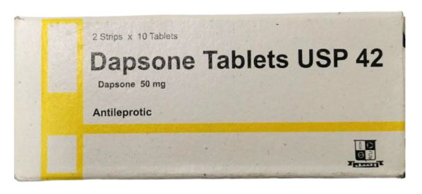 dapsone 50 mg 20 tab | دابسون 50 مج 20 قرص