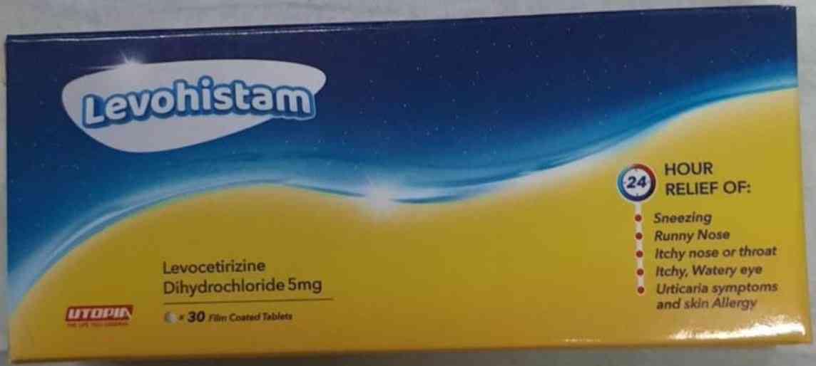levohistam 5 mg 30 tab | ليفوهستام 5 ملى جرام 30 قرص