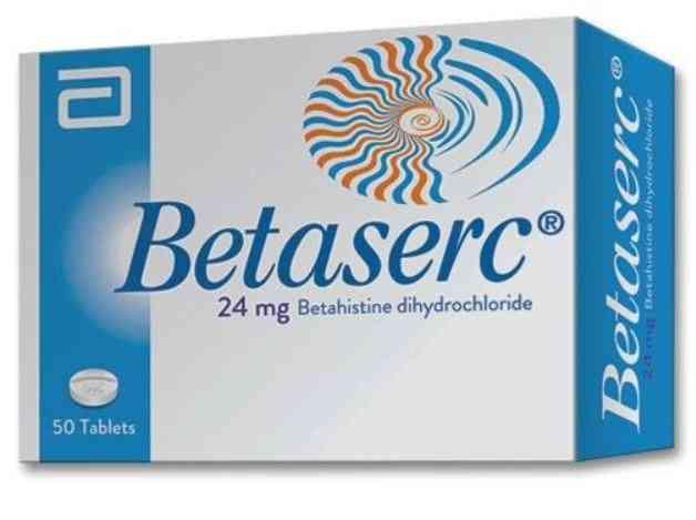 BETASERC 24MG 40TABLETS | بيتاسيرك 24 مجم 40قرص