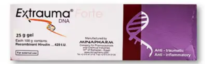 EXTRAUMA forte dna gel 25G | إكستروما فورت جيل 25 جم