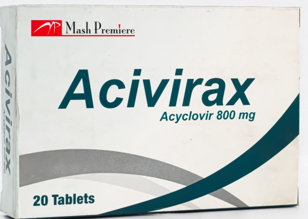 Acivirax 800mg 20tab | اسيفيراكس 800مجم أقراص