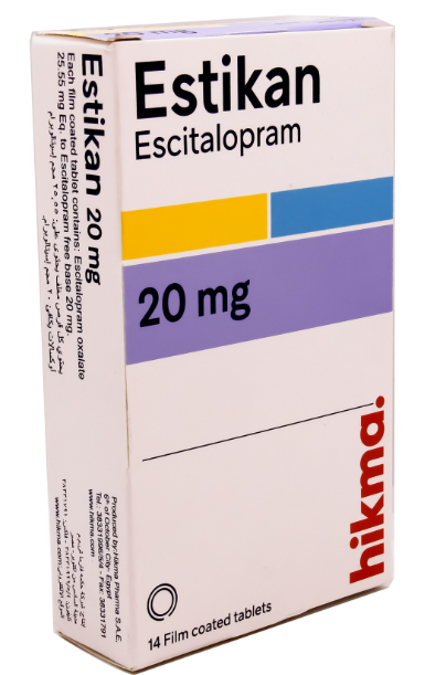 Estikan 20mg 14 tab | استيكان 20جم 14 قرص