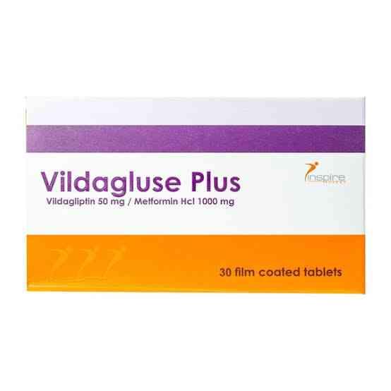 vildagluse plus 50/1000 mg 30 tab | فيلداجلوز بلس 50 / 1000 30 قرص