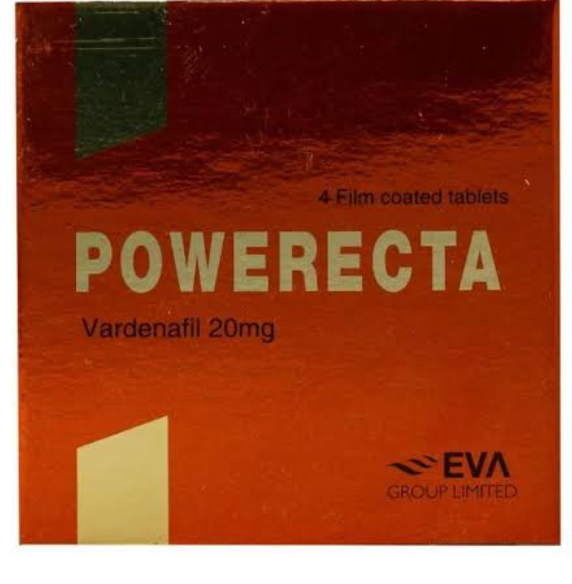 powerecta 20 mg 4 tablet red | باوريكتا 20 مجم 4 اقراص احمر