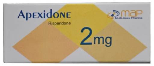 Apexidone 2 mg 20 tablet | أبكسيدون 2 مجم 20 قرص