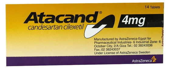 ATACAND 4 MG 14 TAB | اتاكاند 4 ملجم 14 قرص
