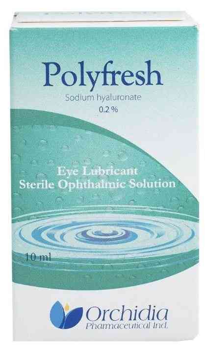 Polyfresh Advanced eye drops 10ML | بولى فريش ادفانسيد قطرة عين
