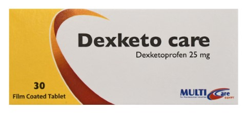DEXKETO CARE 25MG 30TAB | ديكسكيتو كير 25مجم 30 قرص
