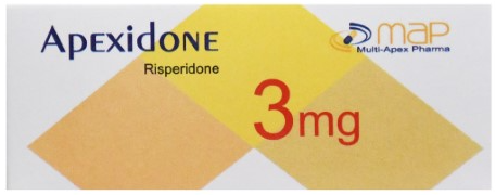 apexidone 3 mg 30 tab | ابيكسيدون 3 مجم 30 قرص