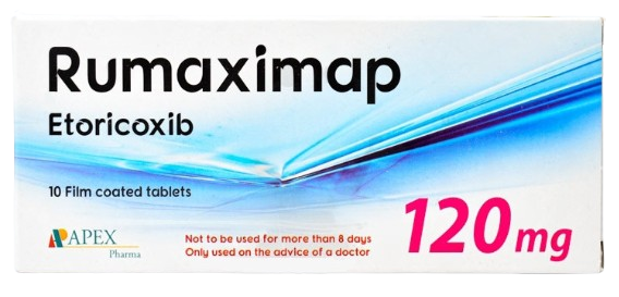 rumaximap 120 mg 10 tab | روماكسيماب 120 مجم 10 قرص