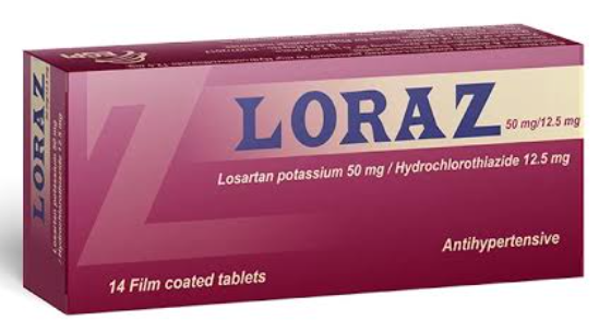 Loraz 50\12.5 mg tab | لوراز 50\12.5 مجم