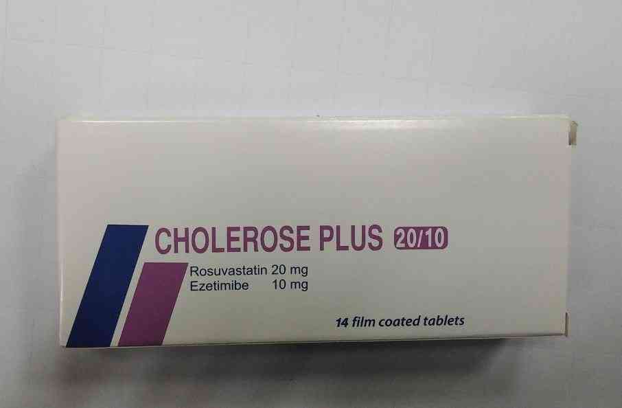 Cholerose plus 40\10 mg 28 tab | كوليروز بلس 40\10 مجم 28 قرص