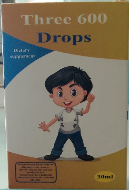 Three 600 drops | ثرى 600 نقط