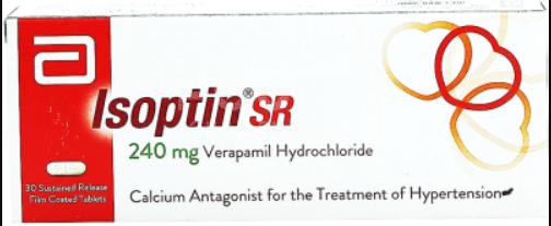 isoptin sr 240mg 30 tab | ايسوبتن ريتارد 240مجم 30 قرص