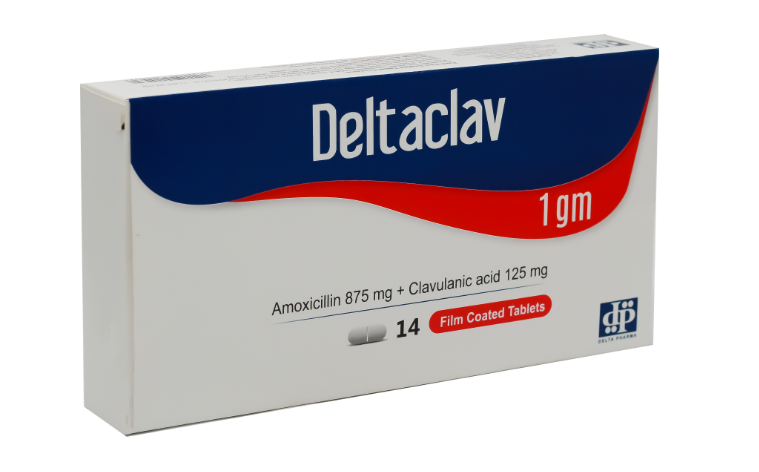 Deltaclav 1gm 14 tab | دلتاكلاف 1جم