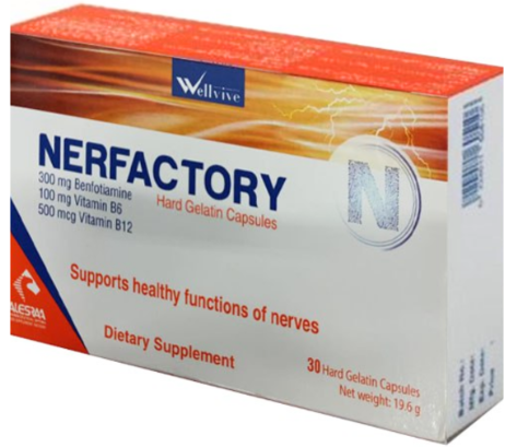 NERFACTORY 30 CAP | نيرفاكتوري 30كبسول