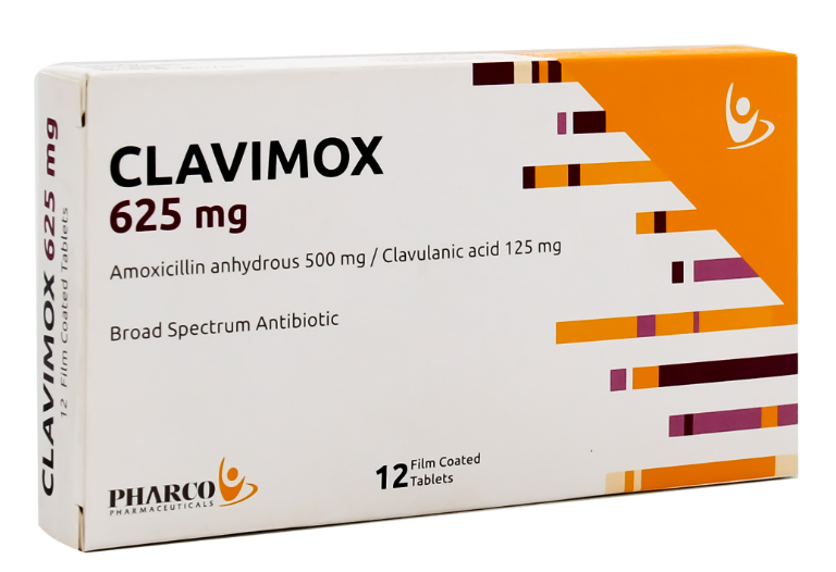 CLAVIMOX 625 TABLETS | كلافيموكس 625 اقراص