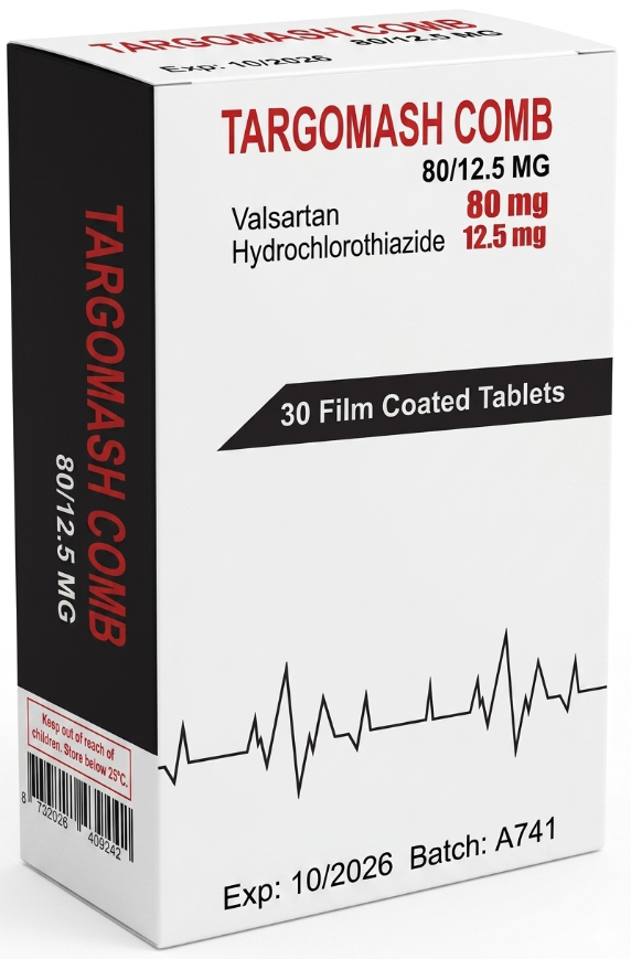 TARGOMASH COMB 160/12.5MG 30TAB