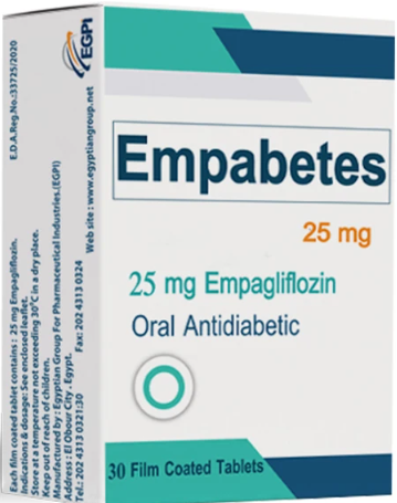 Empabetes 25 mg | امبابيتس 25 مجم
