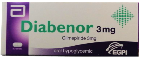 Diabenor 3 mg 30 tab | ديابينور 3 مجم 30 قرص