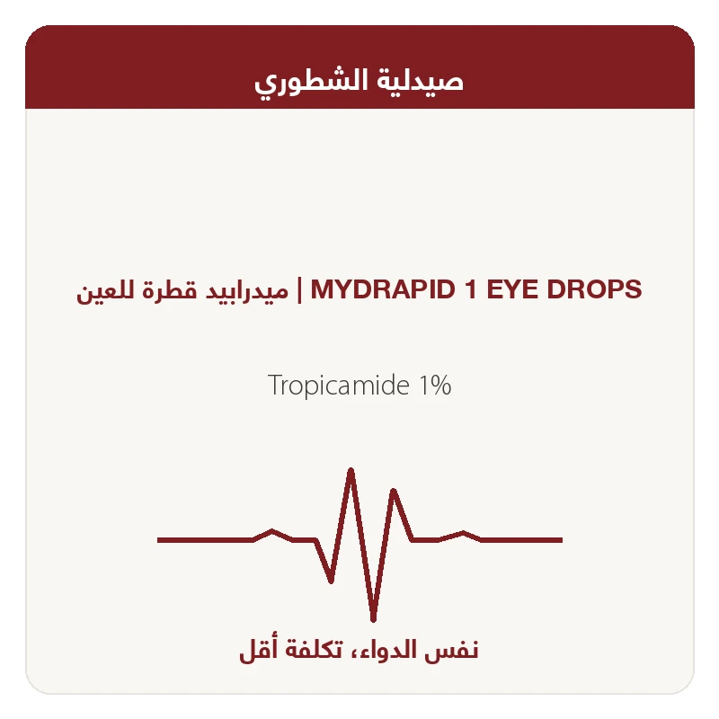 ميدرابيد قطرة للعين