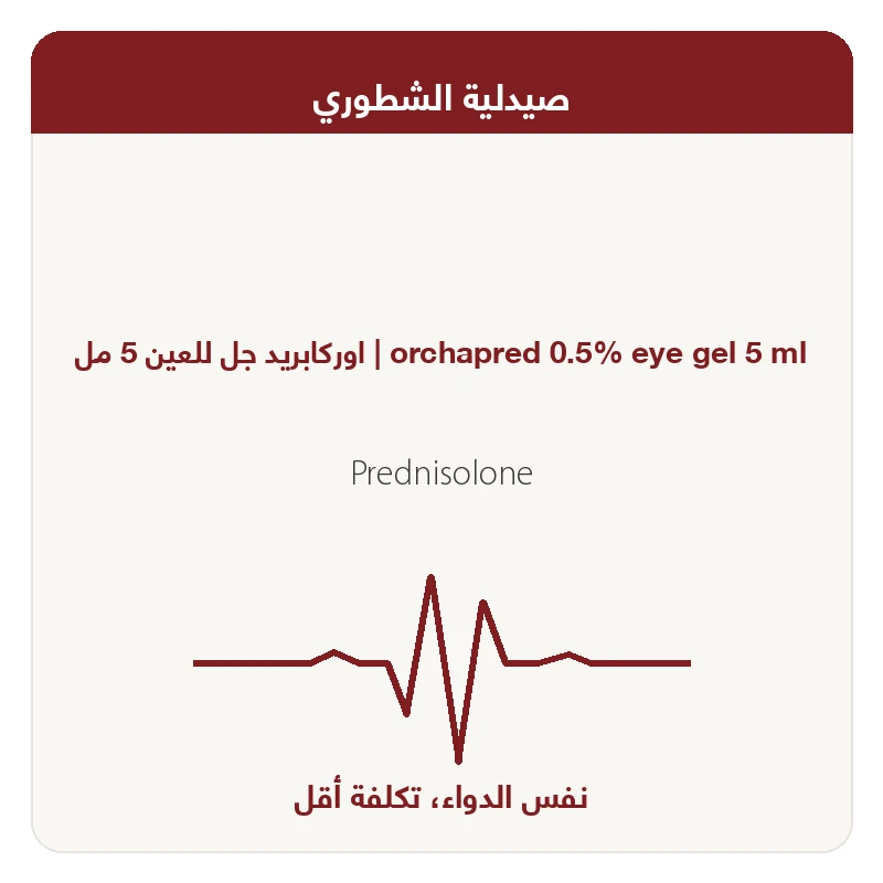 أوركابريد قطرة للعين