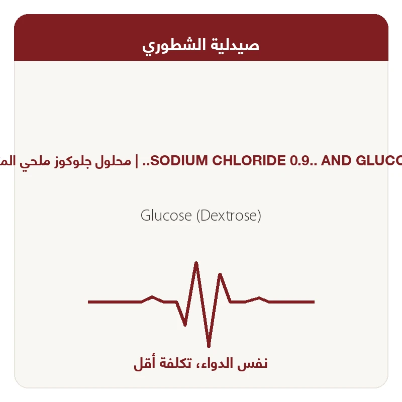 محلول جلوكوز ملحي المتحدون