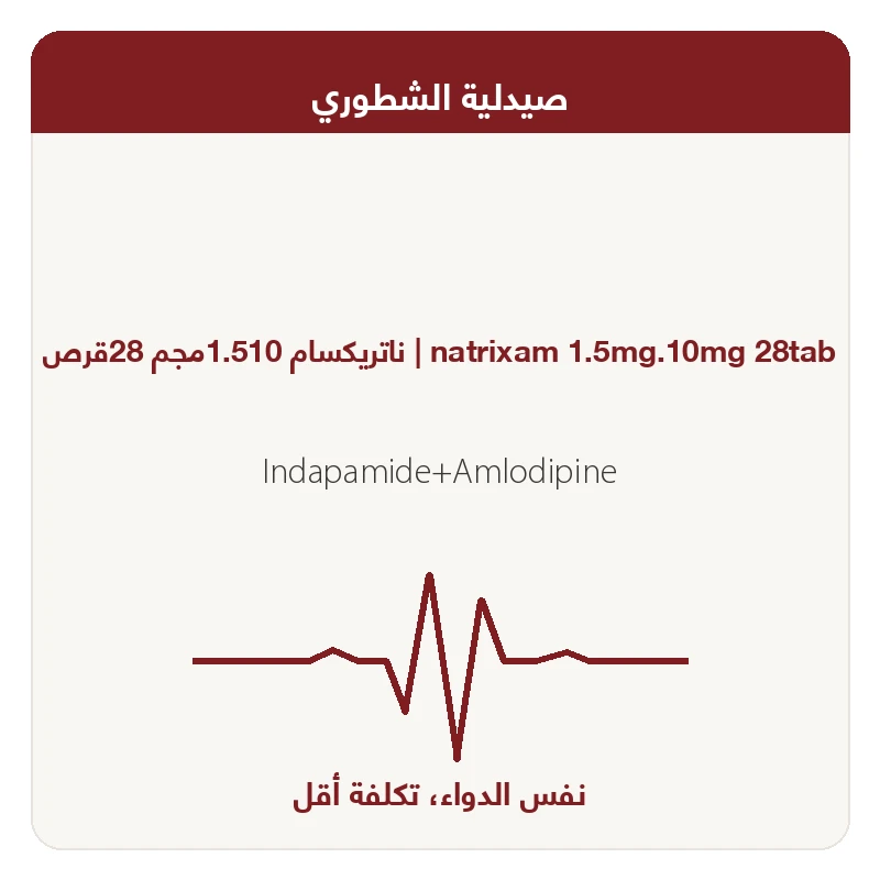 ناتريكسام 1.510مجم 28قرص